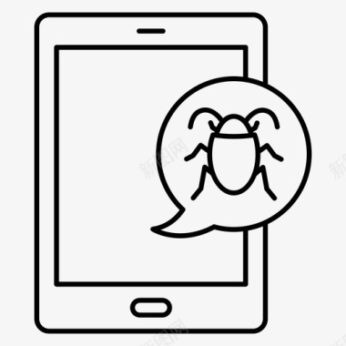 寻找bugbugbubble恶意软件图标图标