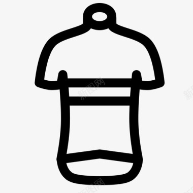 骑行运动标识运动衫自行车套装图标图标