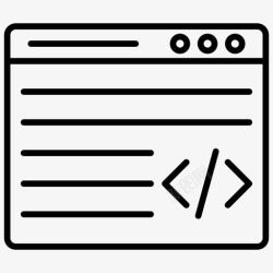 自定义表单代码自定义编码html代码编程语言图标高清图片