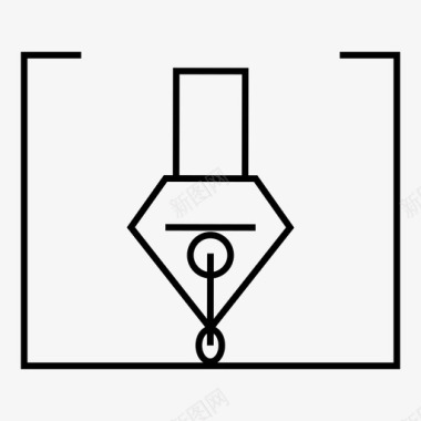钢笔的作家钢笔笔尖书写图标图标