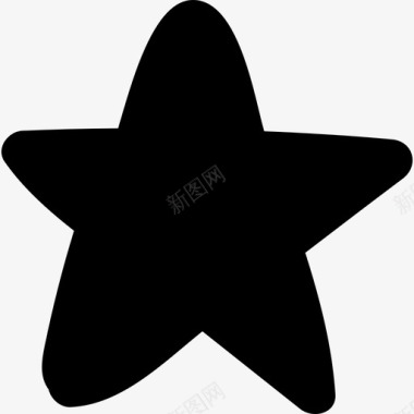 礼物星星星星形状手工制作图标图标