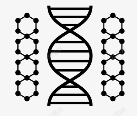 dna细胞核dna纳米技术图标图标