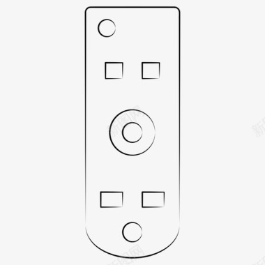 精品遥控器图标遥控器手绘设备图标图标