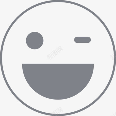 可爱的信封smile图标