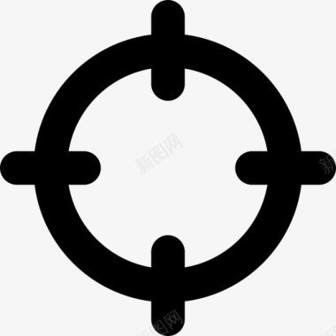 瞄准环游世界图标图标