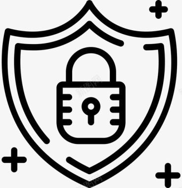 安全网站数据安全图标图标