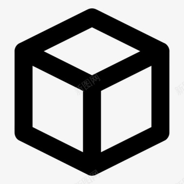立方体长方体元素图标图标