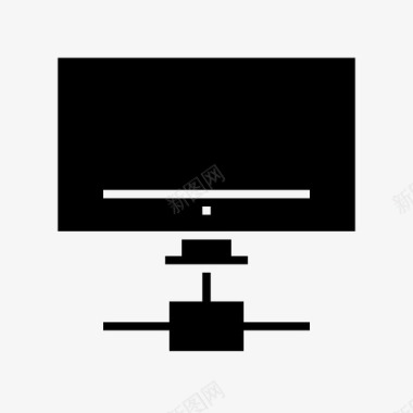 服务器连接计算机internet远程图标图标