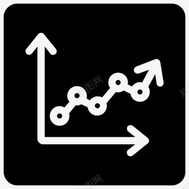 购物信息图表业务增长业务分析增长图表图标图标