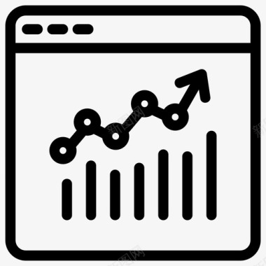 要素分析销售预测业务预测数据分析图标图标