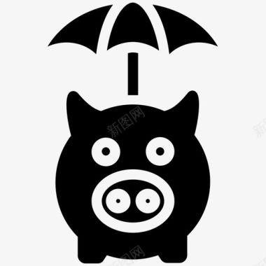 梦想基金储蓄应急基金储蓄罐图标图标