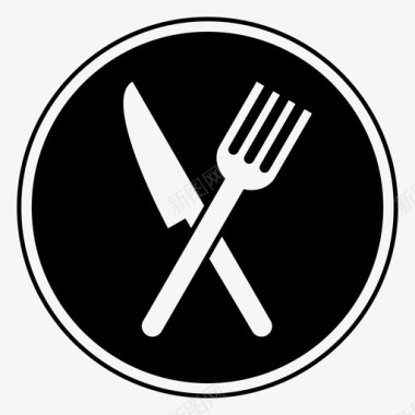 盘子食物美食家图标图标