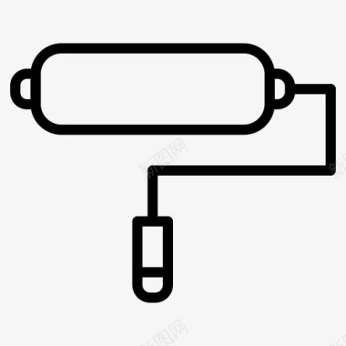 刷本油漆辊颜色图标图标