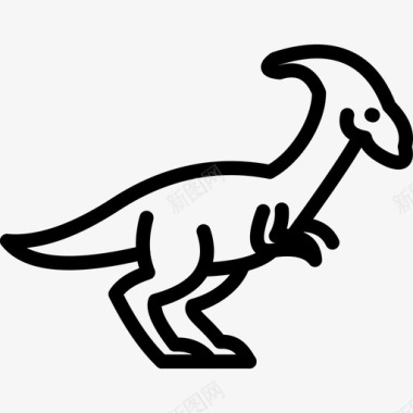 恐龙蜥蜴图标图标