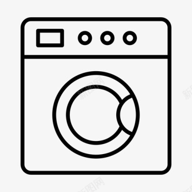 洗衣衣服脏衣服图标图标
