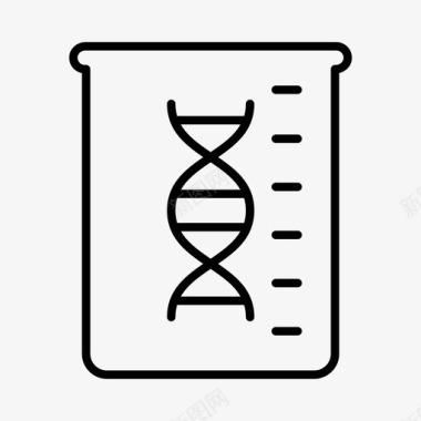 DNA细胞dna测试生物化学教育图标图标