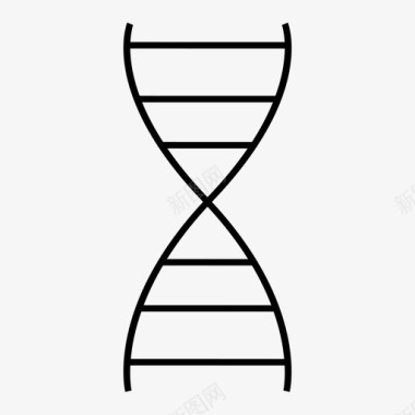 DNA图标生物学dna螺旋图标图标