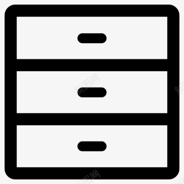 储藏室橱柜家具办公室图标图标
