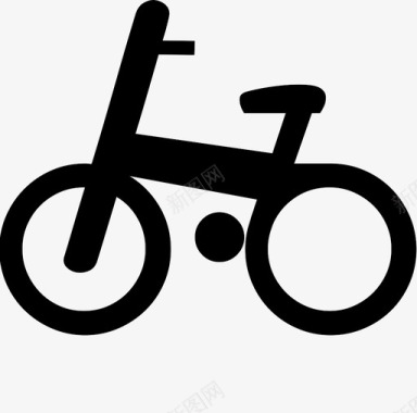自行车自行车骑乘交通工具图标图标
