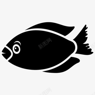 肉桂鱼图标图标
