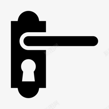 门锁防护安全图标图标
