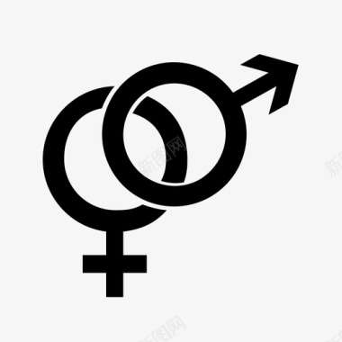 男女男女symbole男女医疗保健图标图标