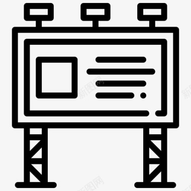 招商加盟广告广告牌广告细节图标图标
