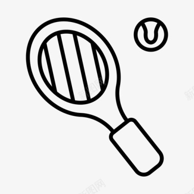 运动小图标网球球旅馆图标图标
