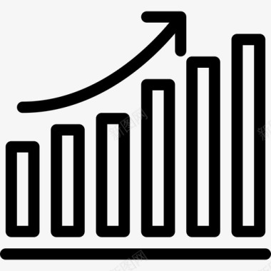 道路交通图表图表条形图增长图标图标