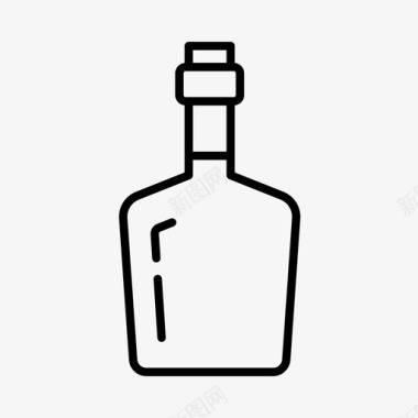 辣酱酒精瓶子图标图标