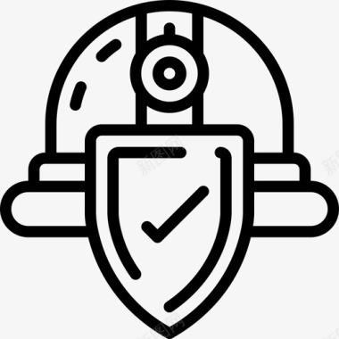 安全受保护的闭路电视摄像机数据图标图标