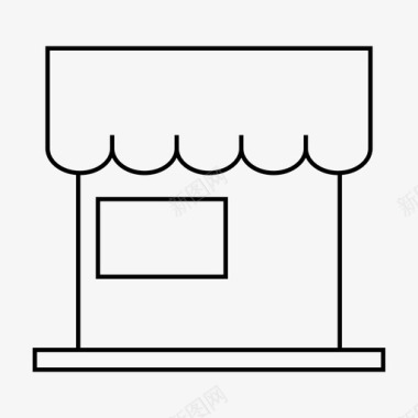 社会媒体图标商店广告和媒体材料标图标图标