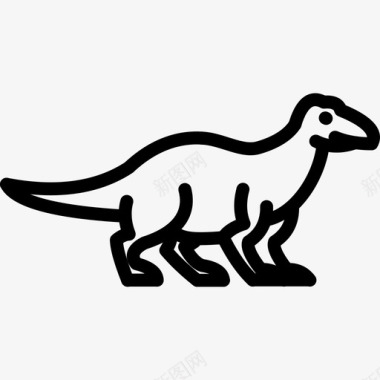 蜥蜴恐龙图标图标