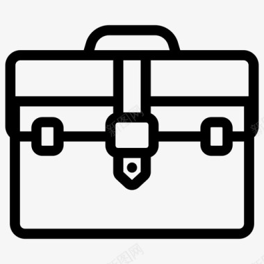 公文包商务包手提包图标图标