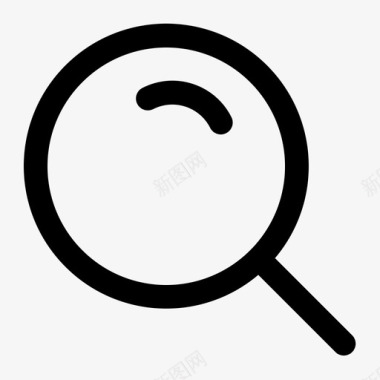 用户搜索搜索查找放大镜图标图标