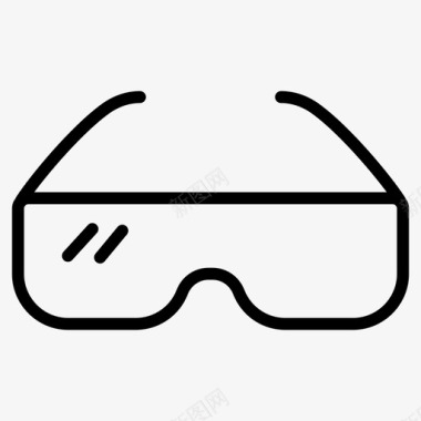 智能VR眼镜vr眼镜3d眼镜图标图标