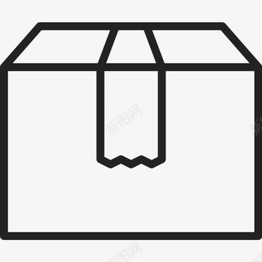 白色礼物盒子盒子礼物图标图标