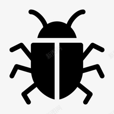 虫甲虫昆虫图标图标