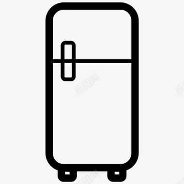 冰箱电子产品小配件图标图标