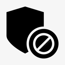安全禁令安全块禁令保护图标高清图片