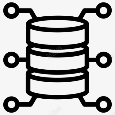 服务器共享web宿主数据库服务器共享服务器图标图标