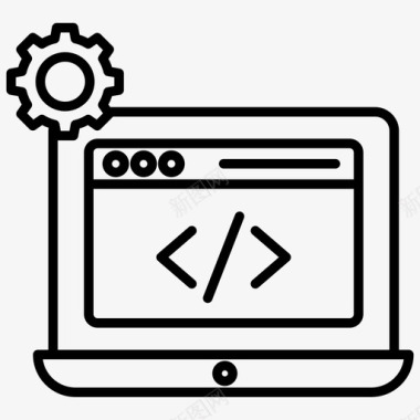 编程语言网页开发自定义编码html代码图标图标
