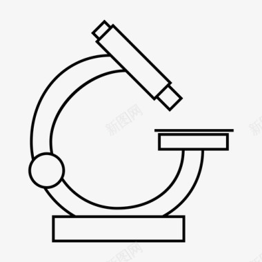 材料显微镜化学科学图标图标