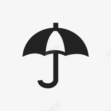 雨伞携带下雨图标图标