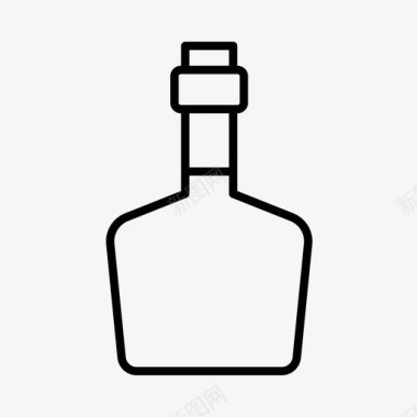 热酱油瓶子调味品图标图标