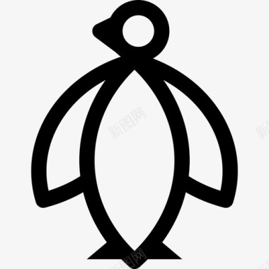 企鹅动物小动物图标图标