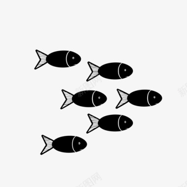 动物干鱼食物图标图标