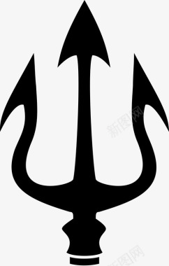 三叉戟海神长矛图标图标