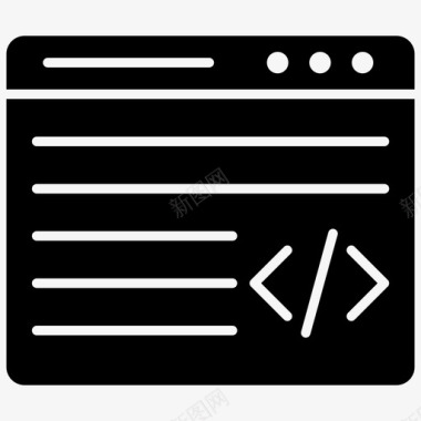 编程语言自定义编码html代码编程语言图标图标