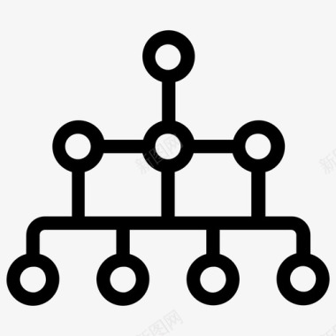 层次网络模型网络图网络结构图标图标